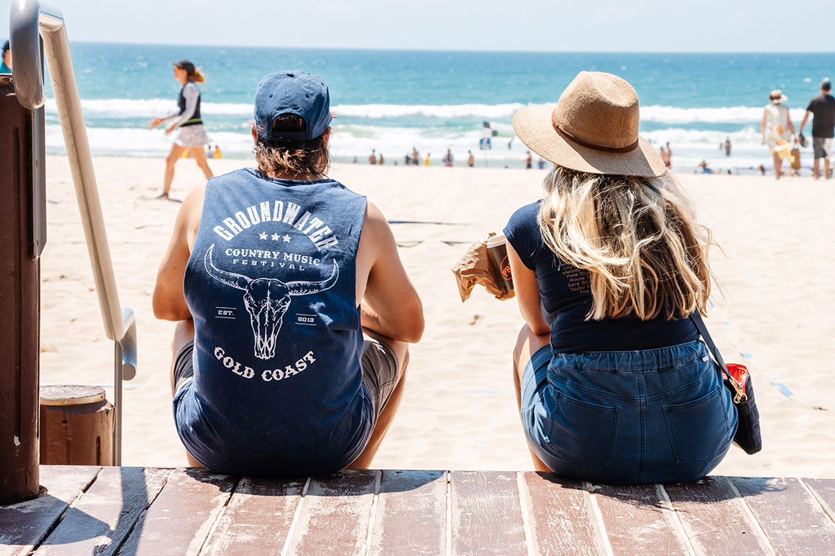 Groundwater Country Music Festival 2023 attendees, Broadbeach (image supplied)