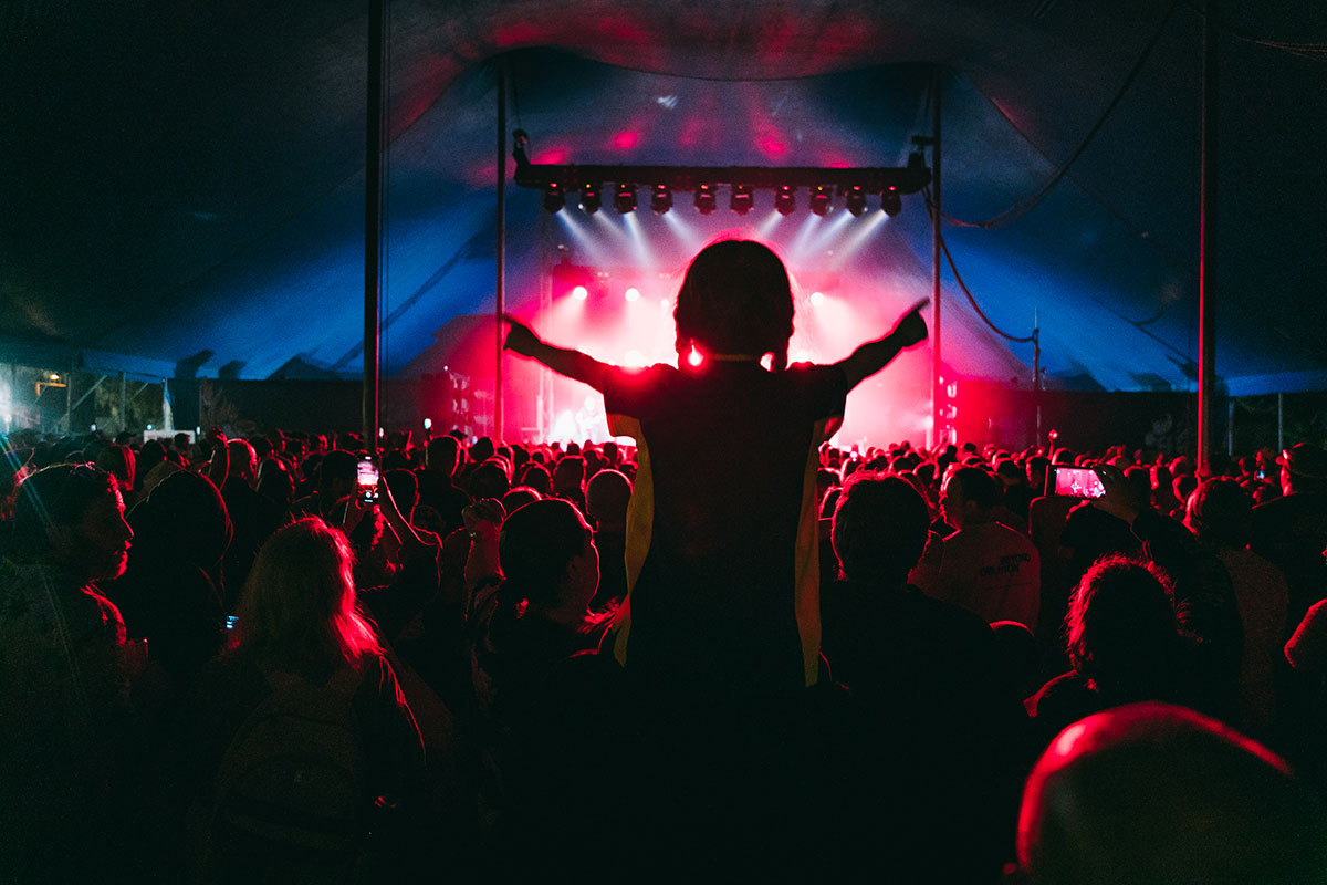 Groundwater Country Music Festival 2023, The Kurrawa Big Top, Broadbeach (image by Bianca Holderness)