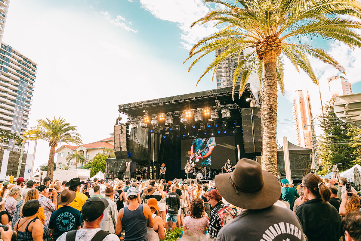 Groundwater Country Music Festival 2023, Jackson Dean, Broadbeach (image by Bianca Holderness)