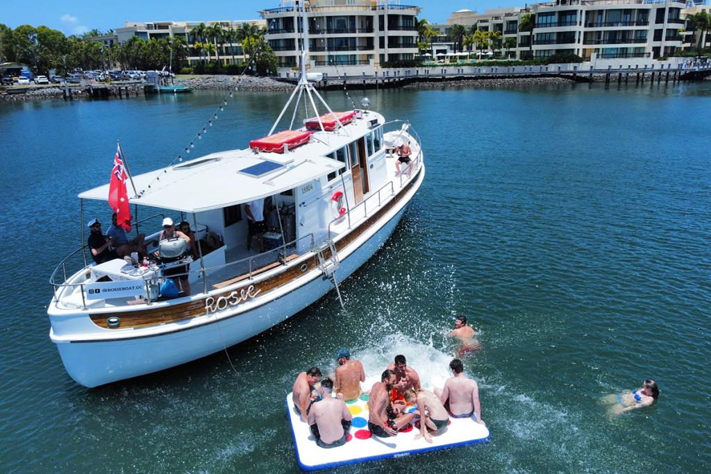 Rosie Boat Gold Coast Boat Charter Inside Gold Coast