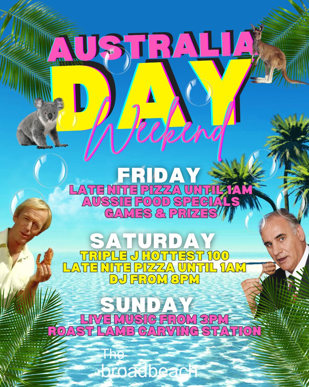 Australia Day at The Broadbeach (image supplied)