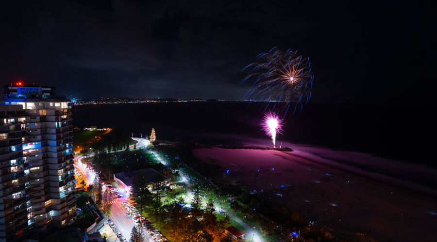 Coolangatta Fireworks (image supplied)