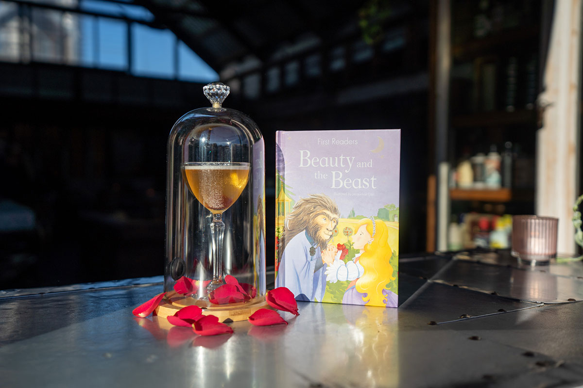 Beauty and the Beast Cocktail available exclusively at Granddad Jack's in Miami (image supplied)