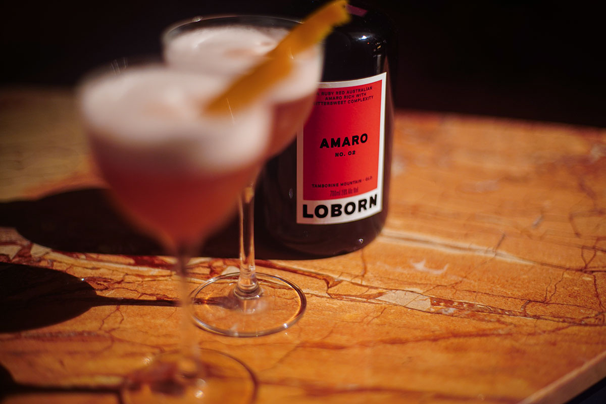 Loborn, AmaroNo.2 and cocktail, Tamborine Mountain(image supplied)