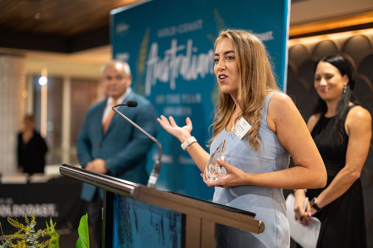 Abbie Williams, Young Australian of the Year award (Image: Celeste Humphrey