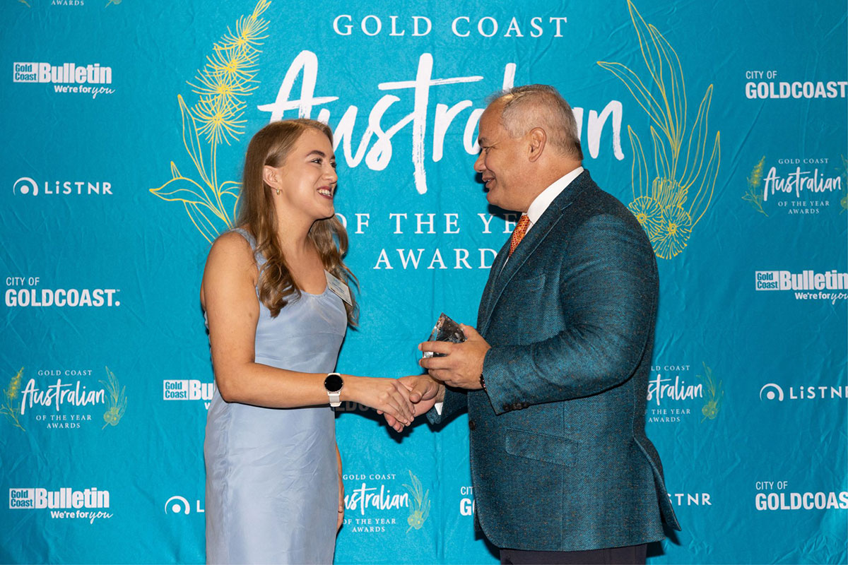 Abbie Williams, Young Australian of the Year award (Image: Celeste Humphrey