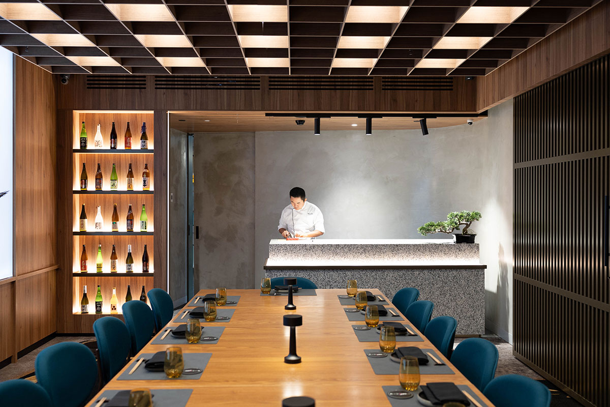 Private Dining Room at Kiyomi, The Star Gold Coast, Broadbeach (image supplied)