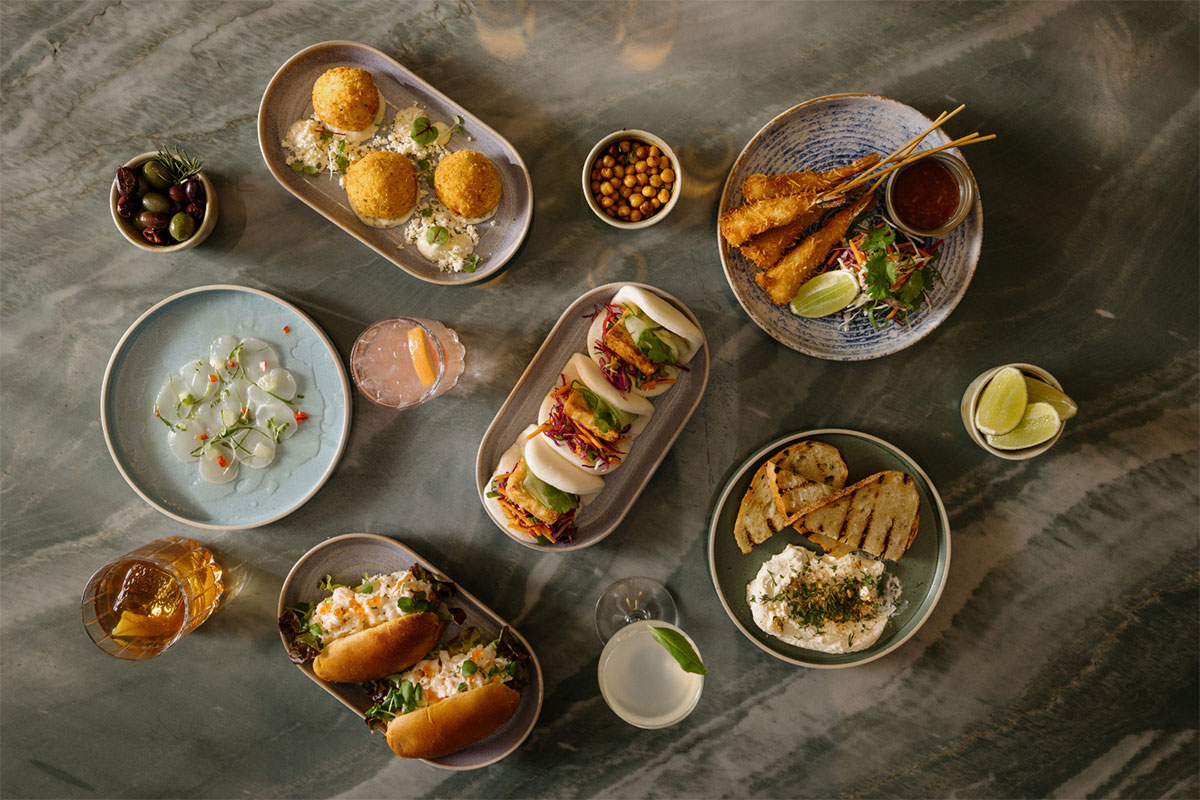 Whiskey Flight Tasting, Pearls Bar (image supplied)