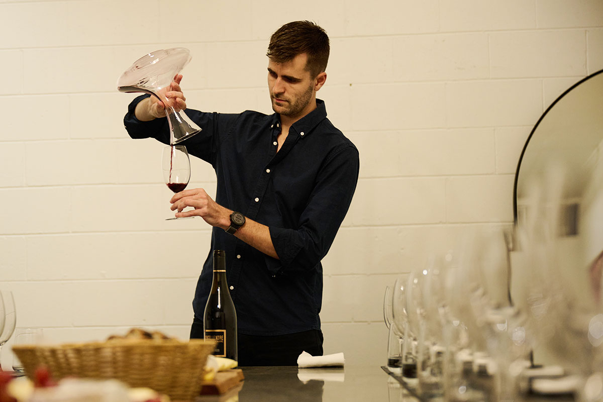 Adrien David, founder of The Sommelier's Tasting Room (image supplied)