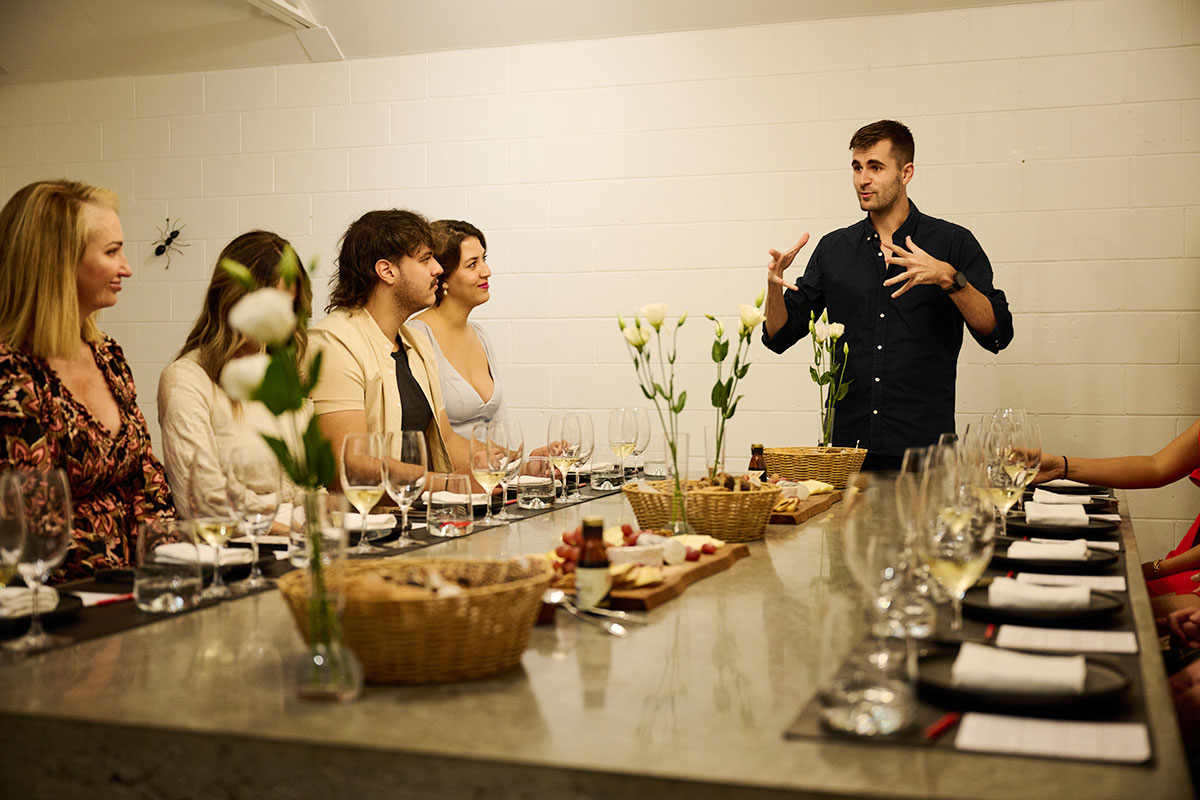 Adrien David, founder of The Sommelier's Tasting Room (image supplied)