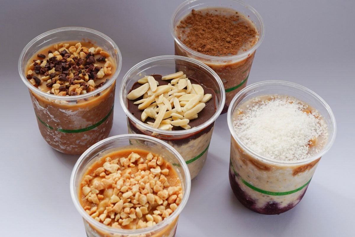 Variety of Oat Cups (Image supplied)