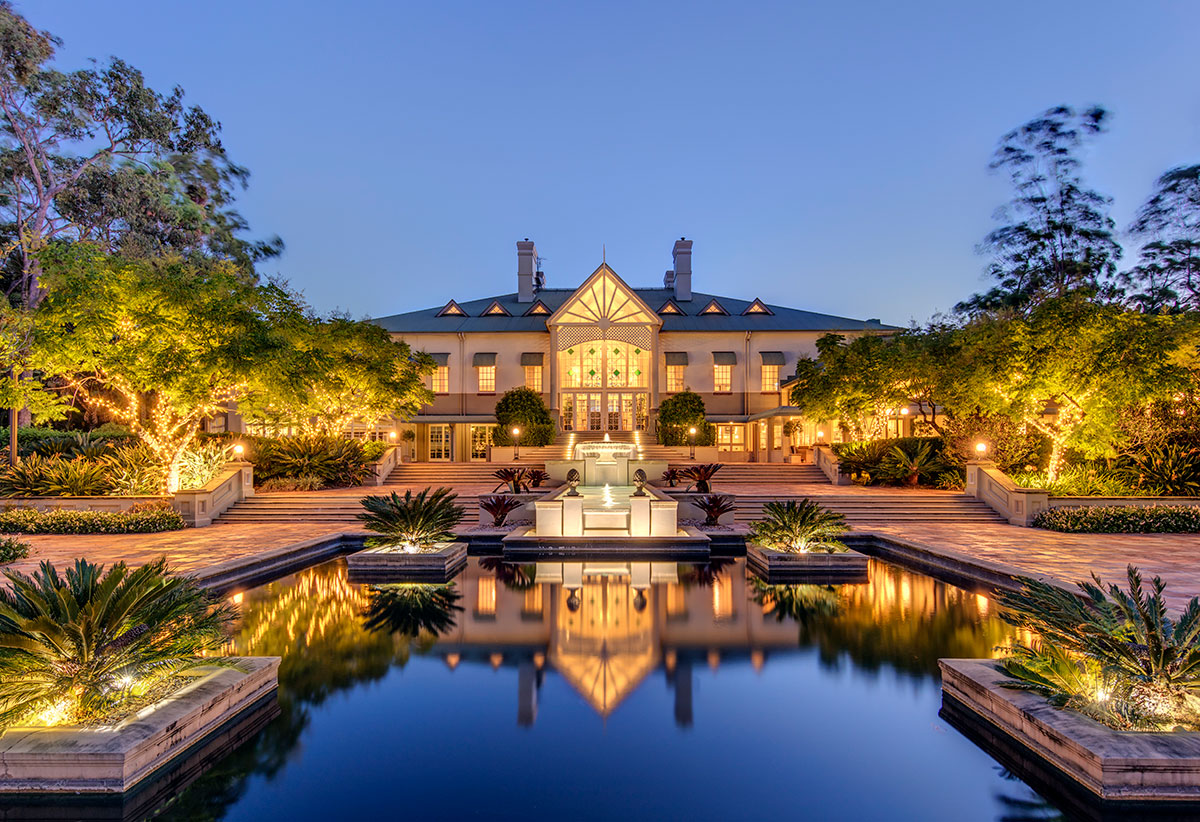 InterContinental Sanctuary Cove Resort at night (image supplied)