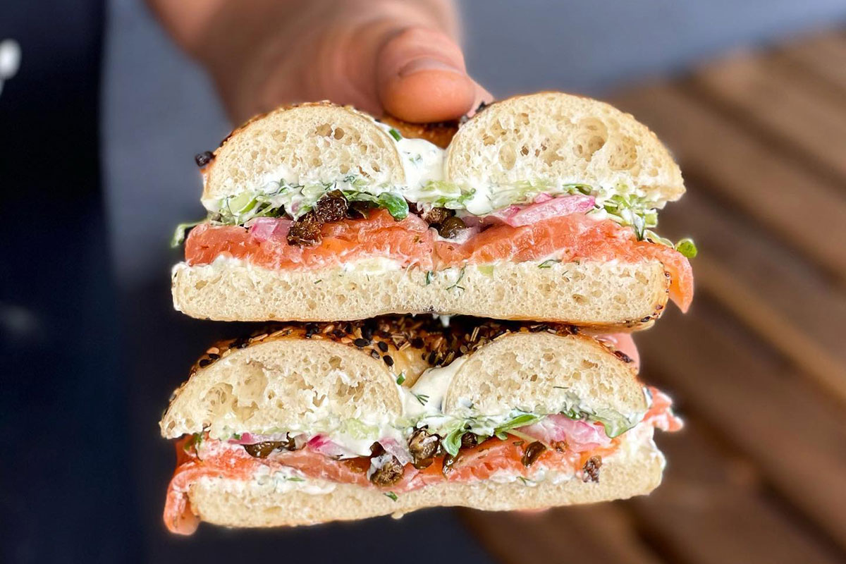 Lox Bagel, Tarte Bakery, Burleigh Heads (image supplied)