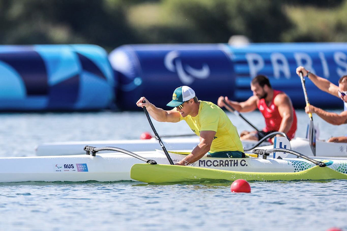 Curtis McGrath (image from Australian Paralympic Team facebook page)