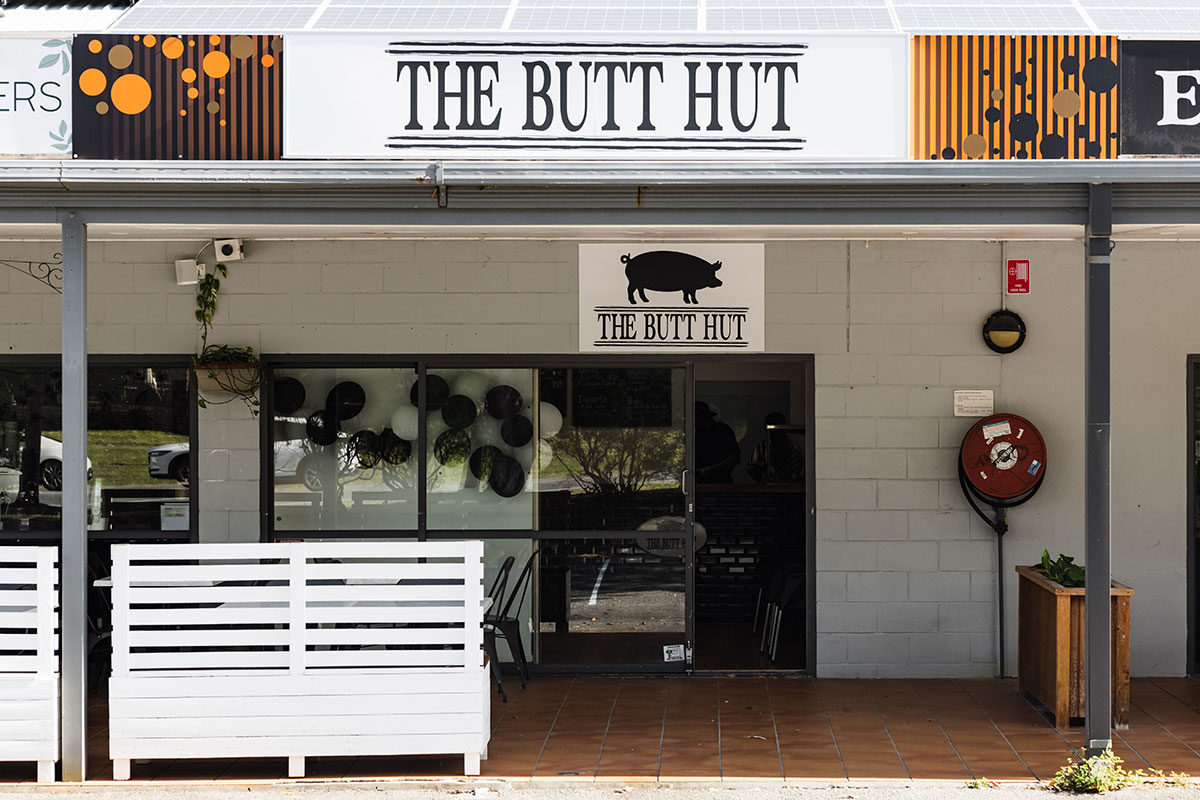 Exterior of The Butt Hut, Nerang (Image: © 2024 Inside Gold Coast)