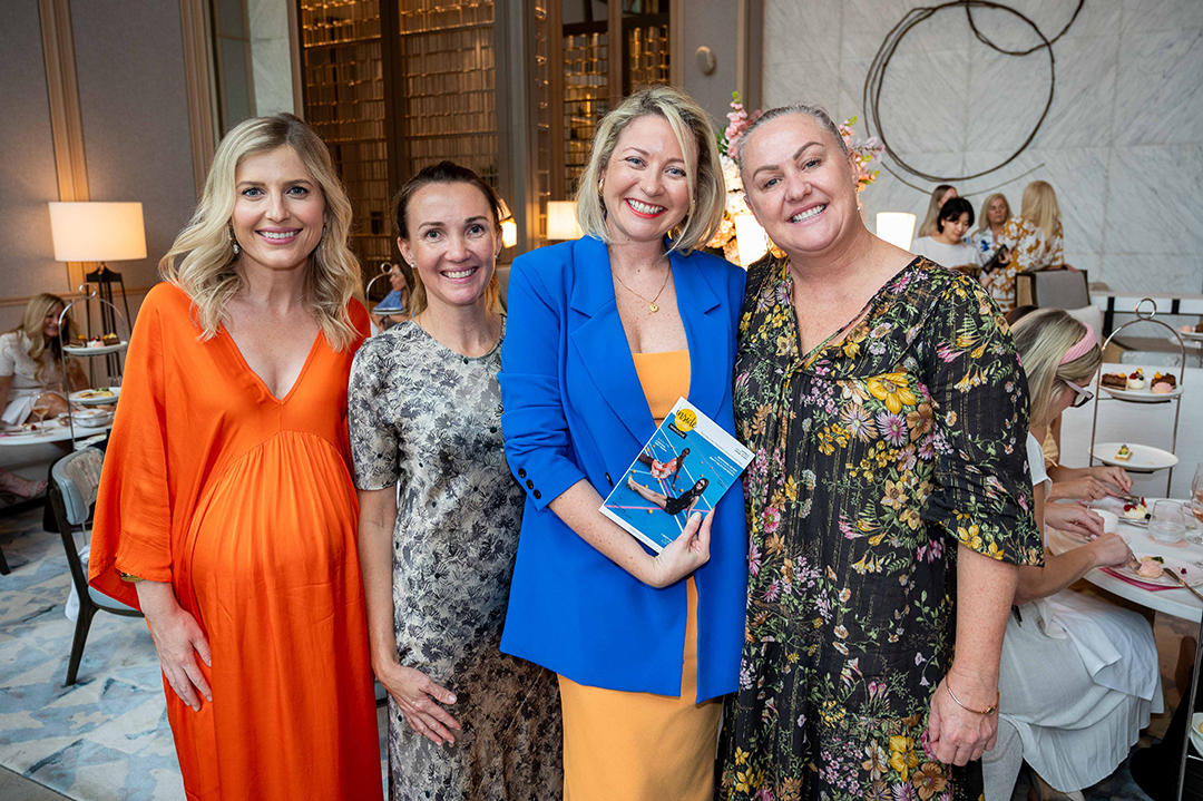 Carla Tooma, Adele Micheletti, Carly King and Ali Plath at the Inside Gold Coast Fashion Launch (Image: gcVIP.com.au)