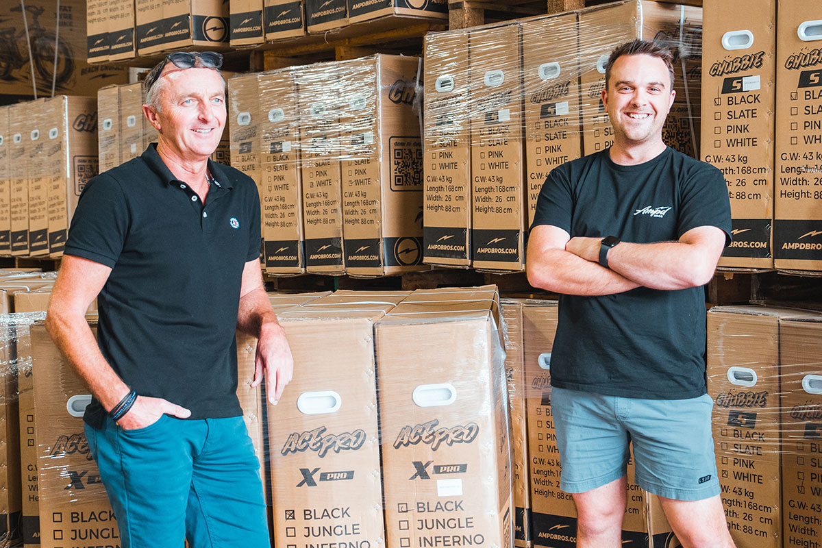 Brendon and Corey Keats, Founders of Ampd Bros (image supplied)