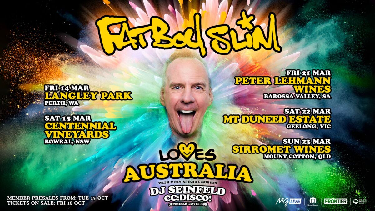 Fatboy Slim (image supplied)