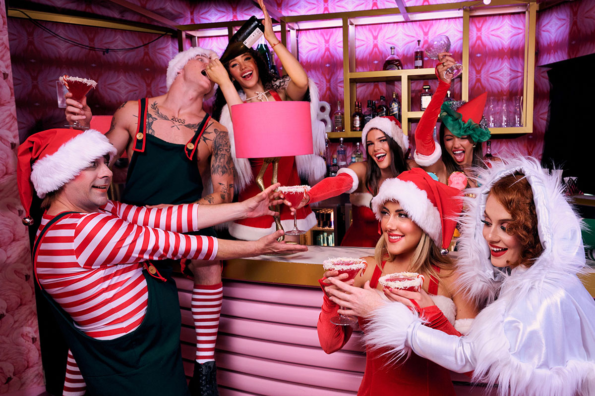 The Pink Flamingo Christmas, Gold Coast (image supplied)