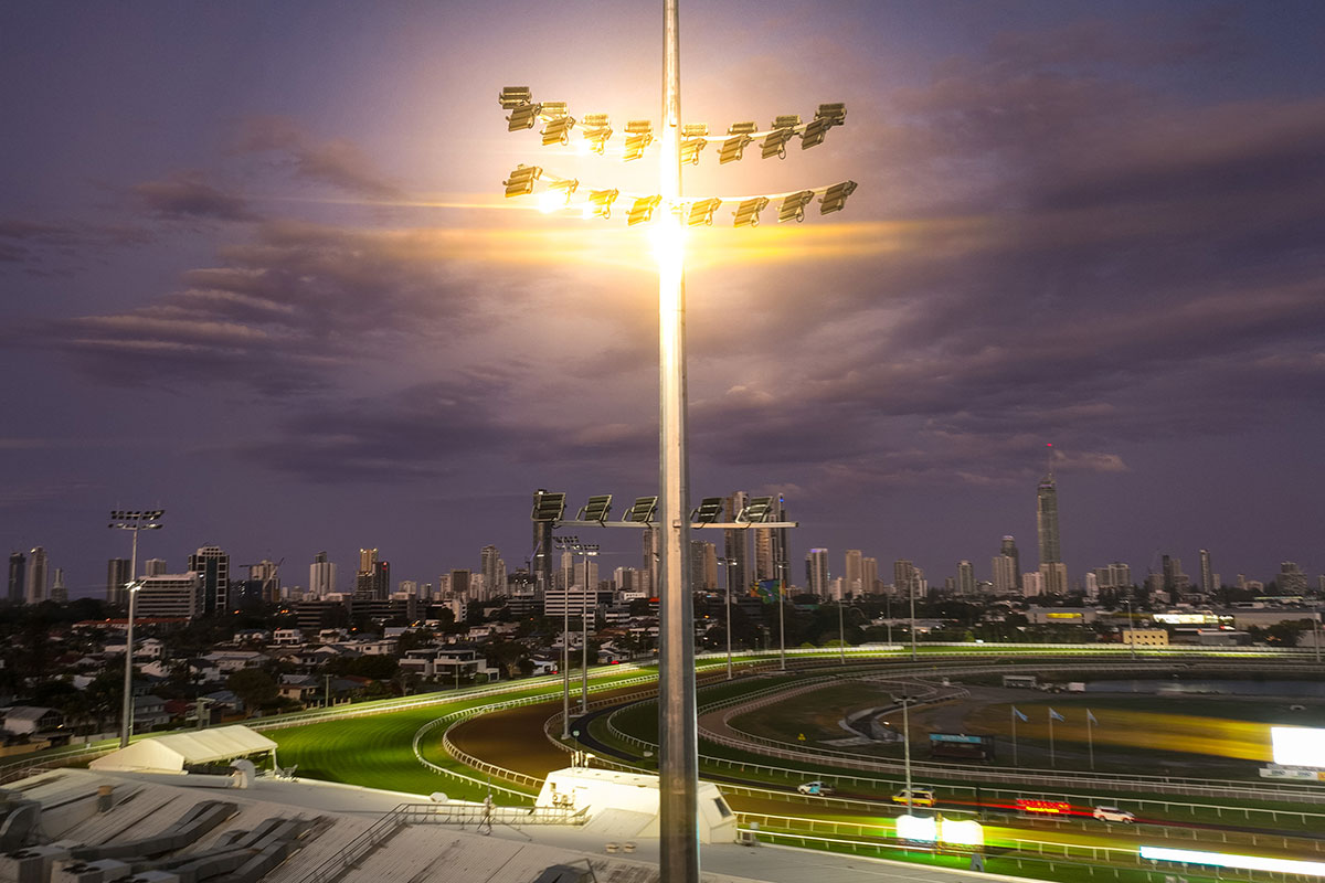 Night Racing at Gold Coast Turf Club (image supplied)