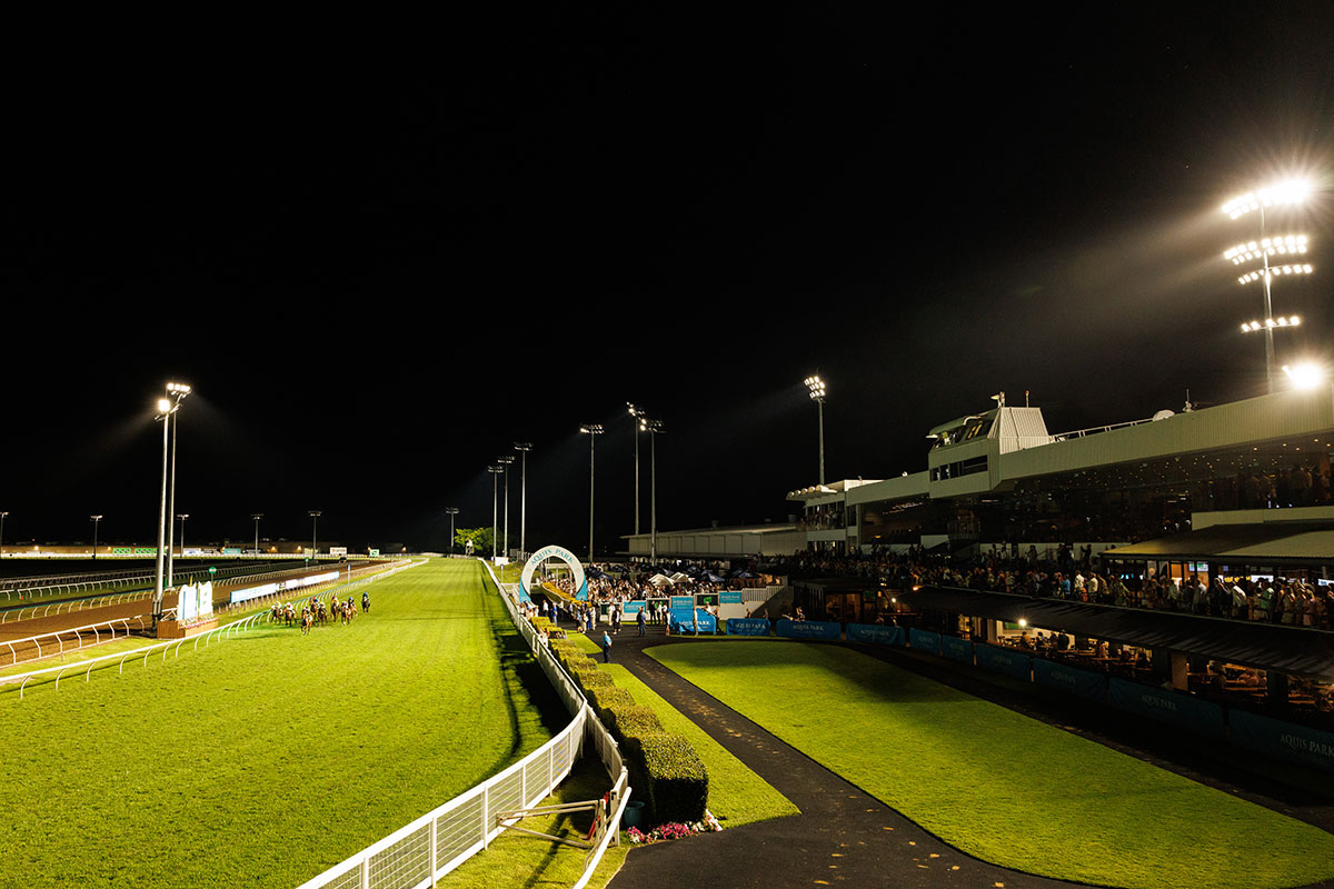 Night Racing at Gold Coast Turf Club (image supplied)