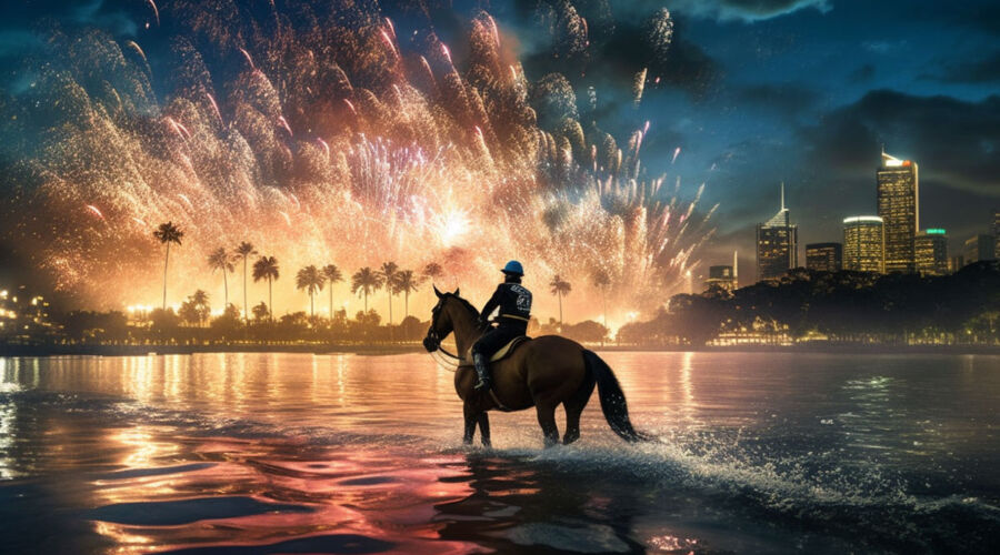 Silks Under The Stars Race Evening at Gold Coast Turf Club (image supplied)