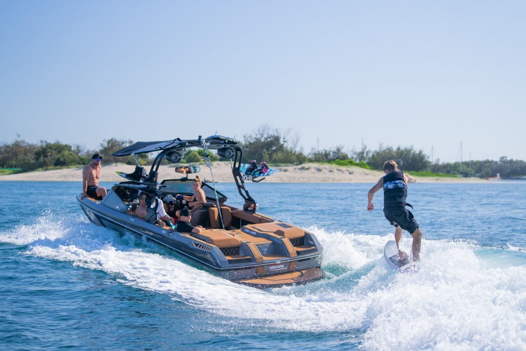 Gold Coast Wake Boat Adventures (image supplied)