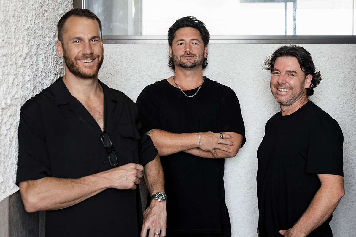 The Rick Shores crew announce the opening of Norte and Sueño, Mermaid Beach (image by Mathilde Bouby Photography)