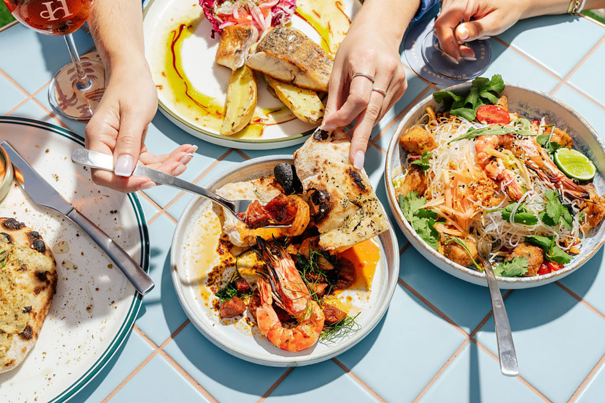 Food at Hope Island Tavern, Hope Island (image supplied)