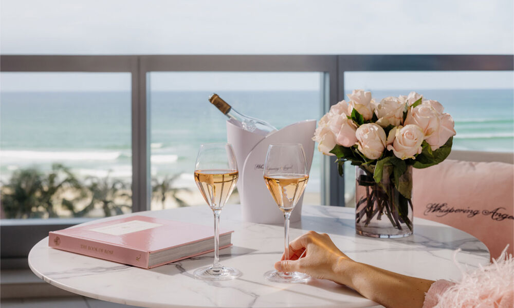 Ring for rosé at The Langham, Gold Coast with Whispering Angel image