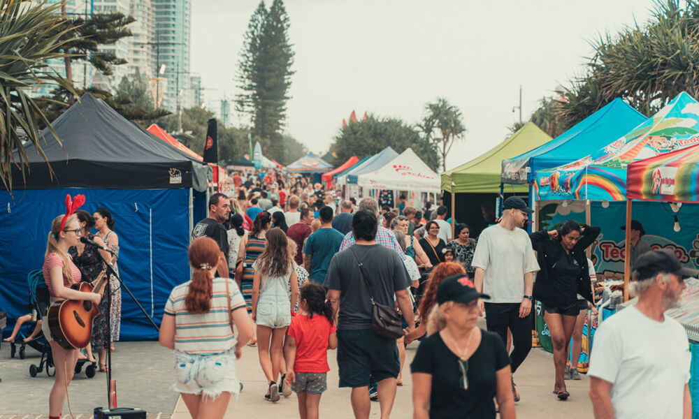 Surfers Paradise Christmas Twilight Markets image