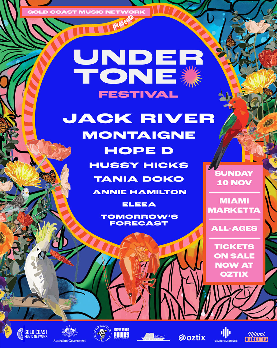 Undertone Festival lineup, Miami Marketta (image supplied)