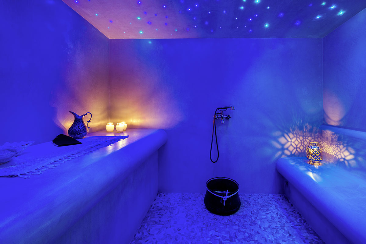 Hammam room, Kenz Beauty Spa & Moroccan Hammam, Mudgeeraba (image supplied)